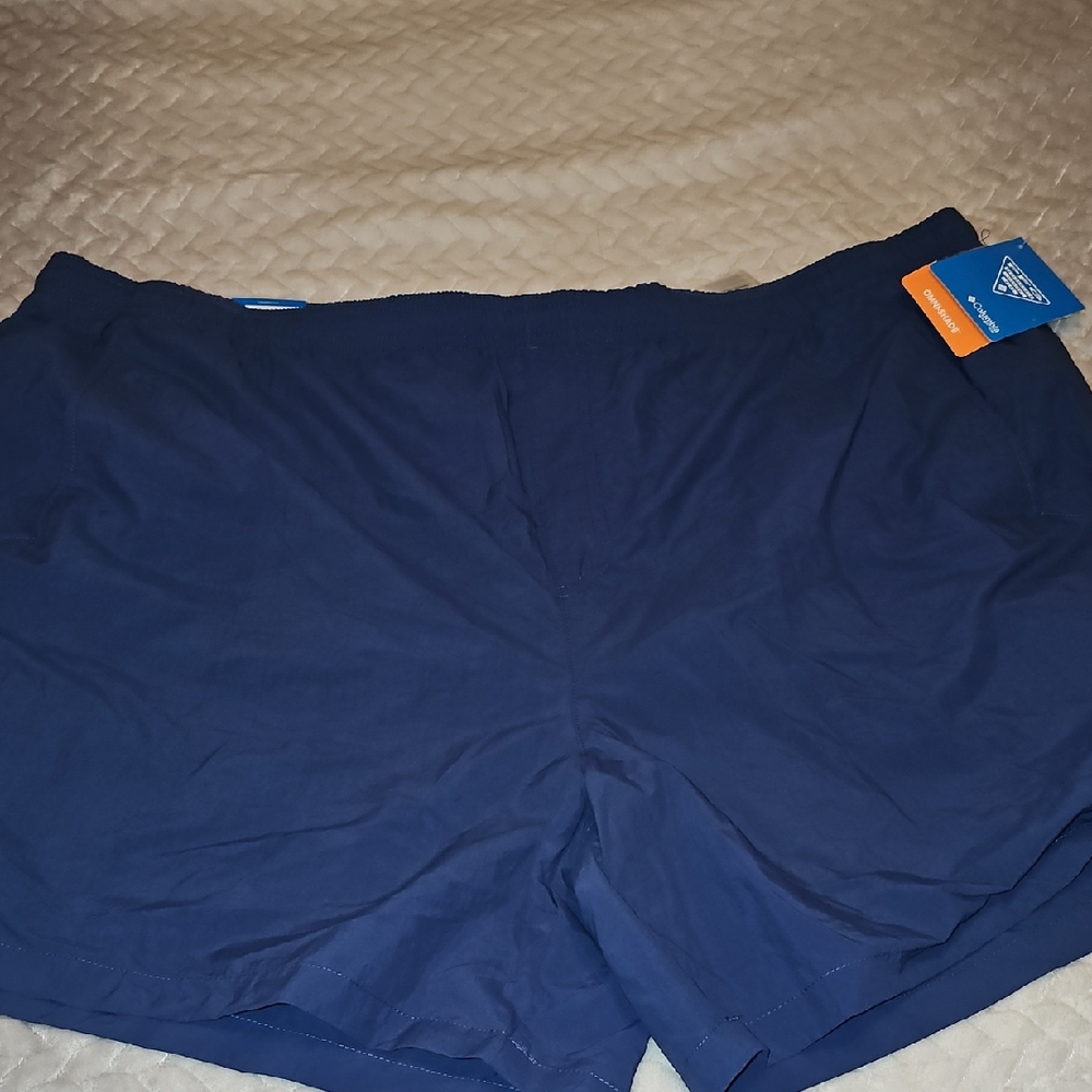 Columbia PFG Men's Dark Blue Athletic Water Trunks